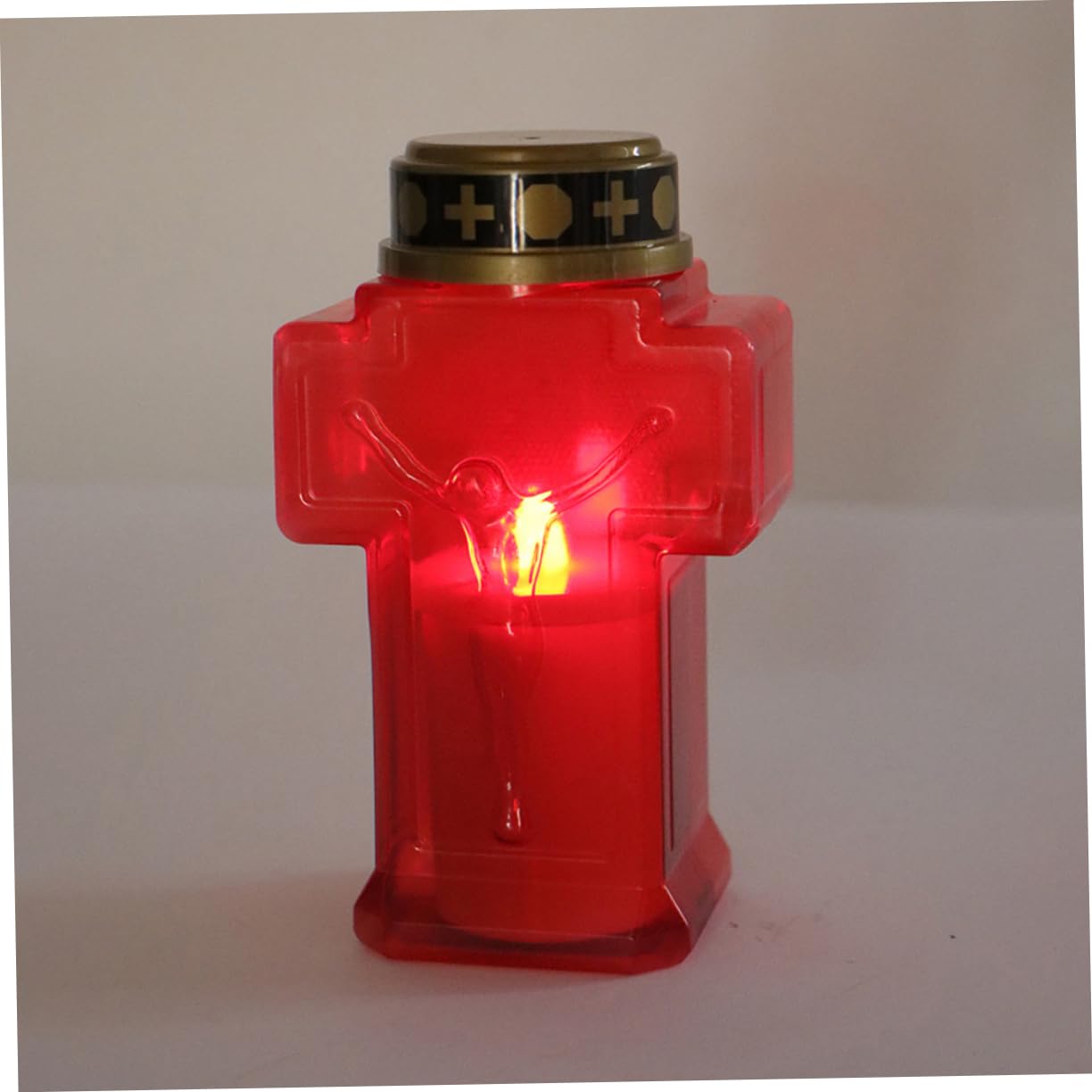 OSALADI 6stücke Flammloser Elektrischer Grabkerzenlicht Für Garten Und Außenbereich Dekorative Kerzen Für Kirchen Und Gedenkfeiern Warmes Licht Ohne Flamme Zur Ehrung Von Verstorbenen