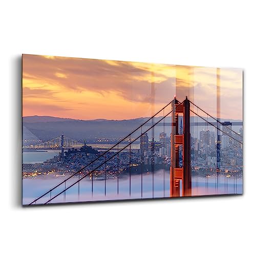 Peinture sur verre Wallfluent 100x50cm pour illuminer un mur sombre art intérieur moderne