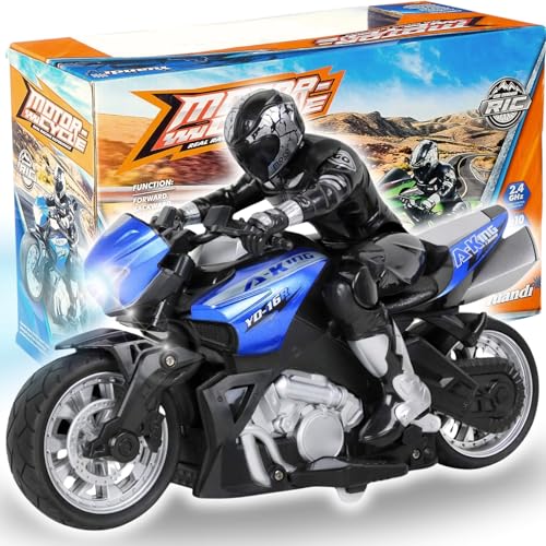 Liberty Imports RC Stunt Motorcycle