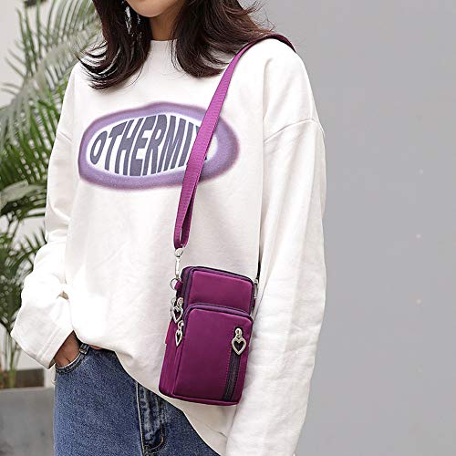 Image of VINAIDA Small Crossbody Wallet Phone Bag Women Mini Crossbody Purse Cell Phone Shoulder Bag Mini Wallet Over Shoulder Strap