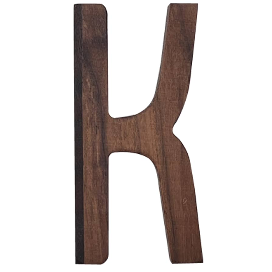 Amazon.co.jp: 英語文字 ブラックウォールナット シングルレター