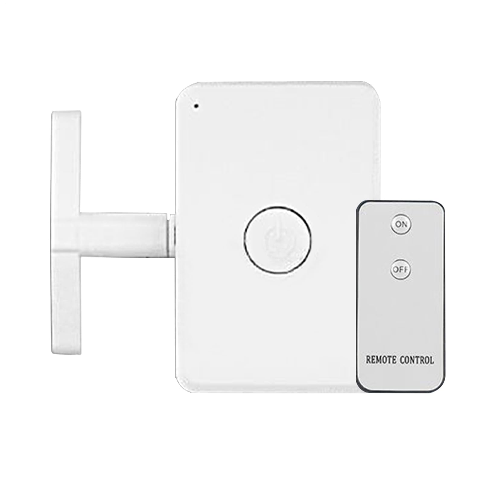 Premitore Pulsanti a Distanza Senza Cablaggio,Interruttore Luci a Distanza con Portata 10 Metri | Telecomando Dimmer Luci Automazione Casa per Camera Dormitorio Porta Auto Ventilatore Domestico