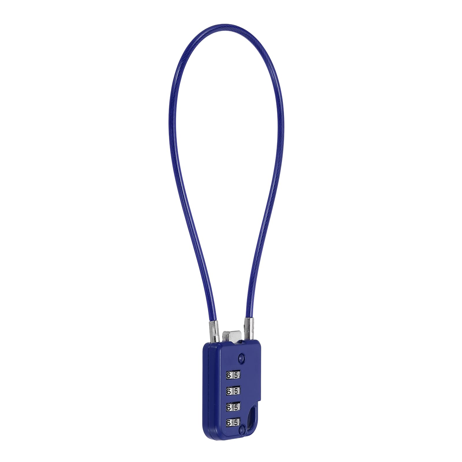 Candado combinado para maleta y gimnasio con cable flexible de seguridad para mochilas