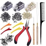 Warmer Hinweis: Ein scharfer Haken ist im Lieferumfang enthalten. Halten Sie das Haarverlängerungs-Werkzeugset aus Sicherheitsgründen von Kindern fern. Die Farbe der Krokodilklemmen ist aufgrund der manuellen Verpackung zufällig, bitte haben Sie Verständnis, Dieser Artikel ist nicht für Kinder unter 14 Jahren geeignet