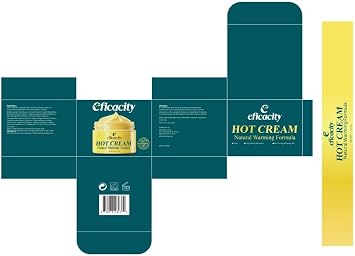 Eficacity Hot Cream - Natural Warming Formula by Robutop