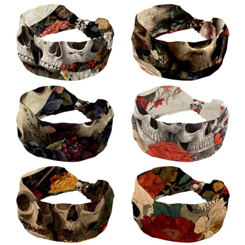 Bandeaux antidérapants pour le sport avec maintien optimal à motifs fleurs