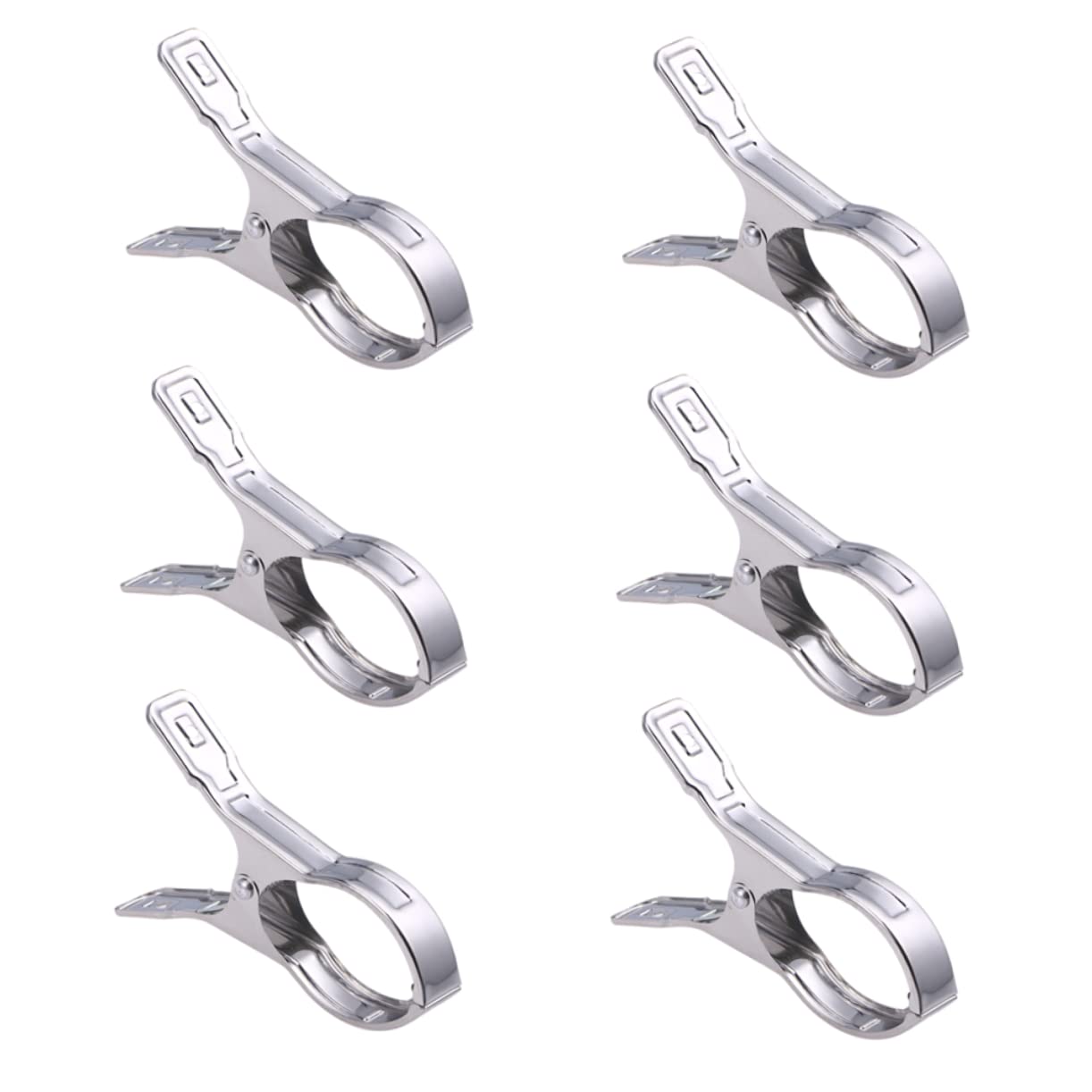 Ciieeo 2 Set Mollette Acciaio Inossidabile Antiscivolo Per Asciugatura Dei Vestiti Clip Per Biancheria Per Esterni E Interni Resistente E Facile Da Usare 12 Pezzi*2