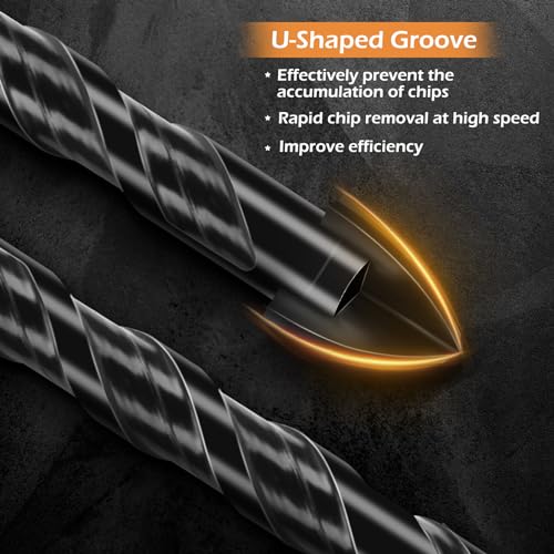 Set di punte per piastrelle 10PCS con codolo esagonale punta universale per ceramica, punta per vetro set di punte per muratura, vetro, cemento, muro, Ø 3-12 mm - 5