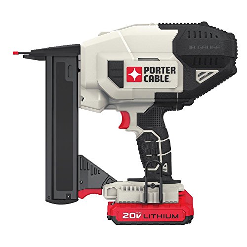 PORTER-CABLE 20V MAX Crown Stapler Kit, Narrow, 18GA (PCC791LA)