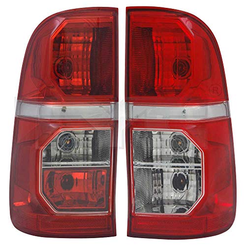 Feu arrière droit Hilux III Pick-Up 2012-2015 en plastique avec support de lampe inclus