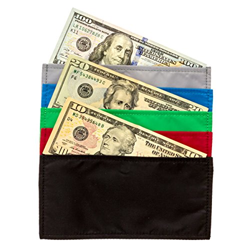 Magnetic Cash Budgeting Envelopes, Set of 5, Divide. Spend Save. Budget Your Way to Savings (Royal Resources)