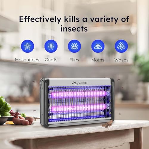 Image of Mosquito Killer Lamp Electric Mosquito Jali Mosquito Zapper Insect Fly Killer Machine for Fly Catcher for Home, Hotels & Offices Insect Control for Easy use Home MR-08