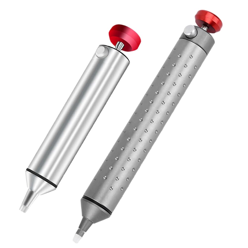 Littimoon All-Aluminium Alloy Manual Solder Sucker for Component Soldering and Maintenance Tool for Component Removal Repair Iron