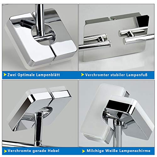 PADMA Lampada da Soffitto Moderna, 20W Plafoniera