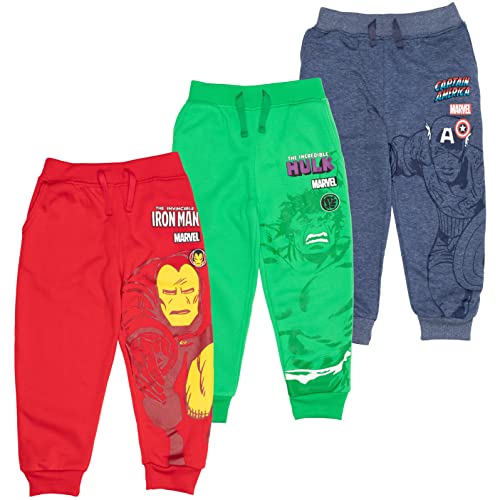Pantalones de Hulk y Iron Man para juegos diarios de niños en edad preescolar