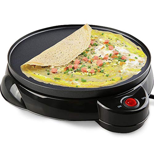 FengJ Antihaft-Elektro-Crepes, Pizza Maker Crêpière Crepe Machen Pan für Haushalts-Küche-Werkzeug Kochen Pan
