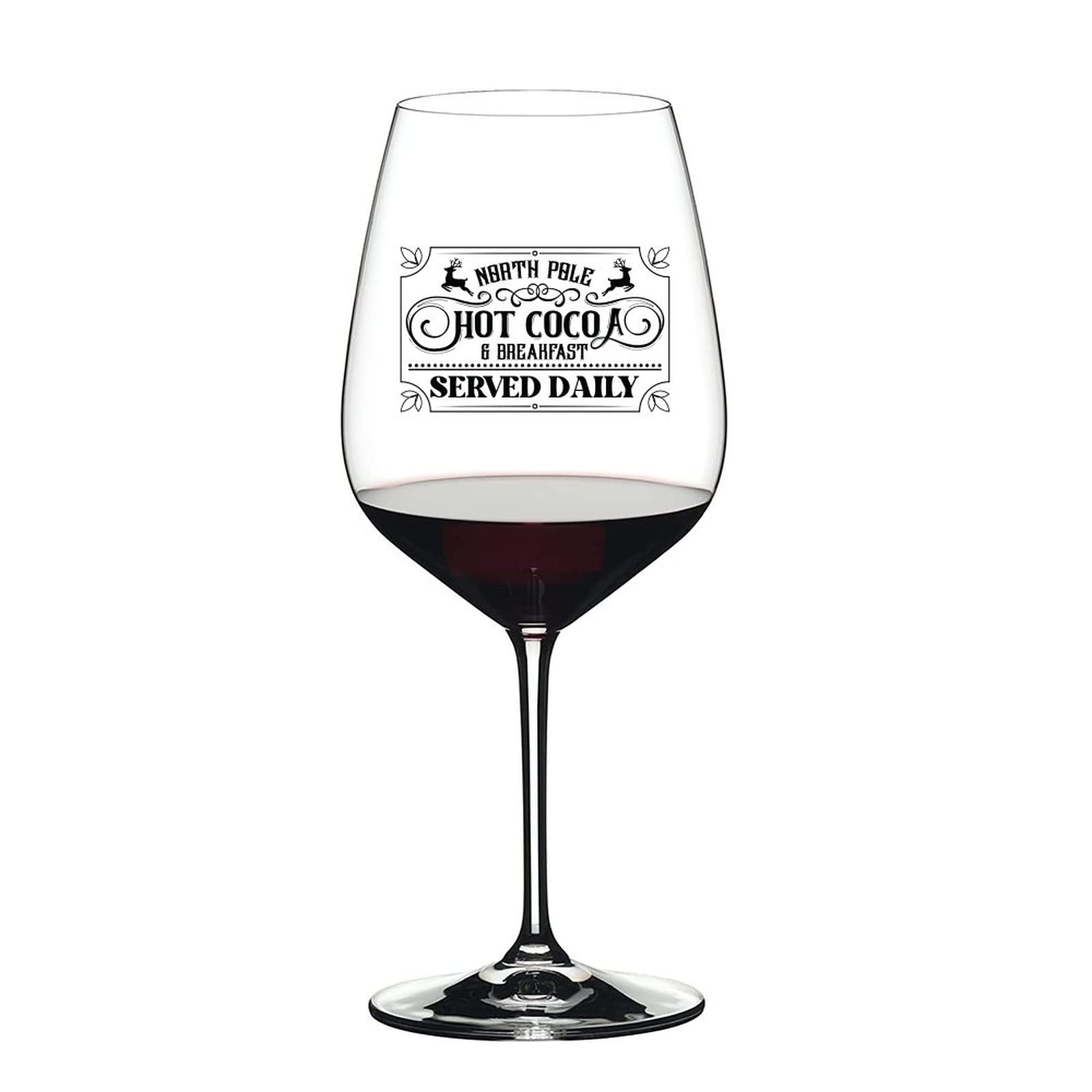 Set di 2 bicchieri da vino rosso, calici per cioccolata calda e colazione serviti quotidianamente, calici da 500 ml, per coppie, anniversari, matrimoni, regali di vino personalizzati per donne