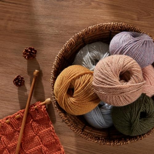 Image of ProKart Premium 4 Ply Woolen Knitting Yarn, Rani Pink (100g x 4 Pack). Soft Yarn for Knitting, Crochet and Crafts. Ideal for Sweaters, Scarves, Hats, Baby wear, Purses and DIY Projects.
