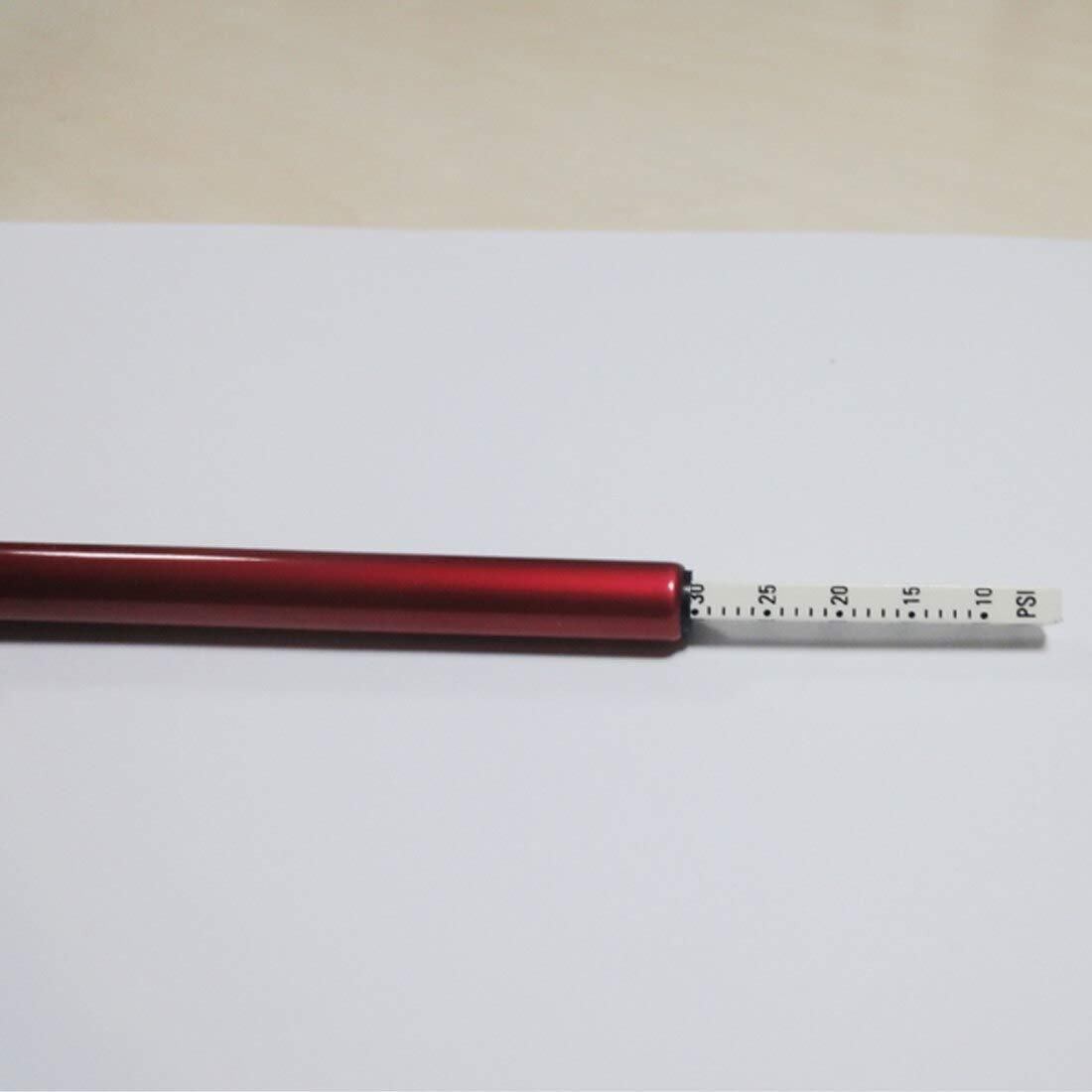 Manometro Portatile Misuratore di Pressione dell'Aria dei Pneumatici Penna del Veicolo Auto Moto Pneumatico Misuratore di Test Penna Silvery 5-50 PSI Strumento di Diagnostica