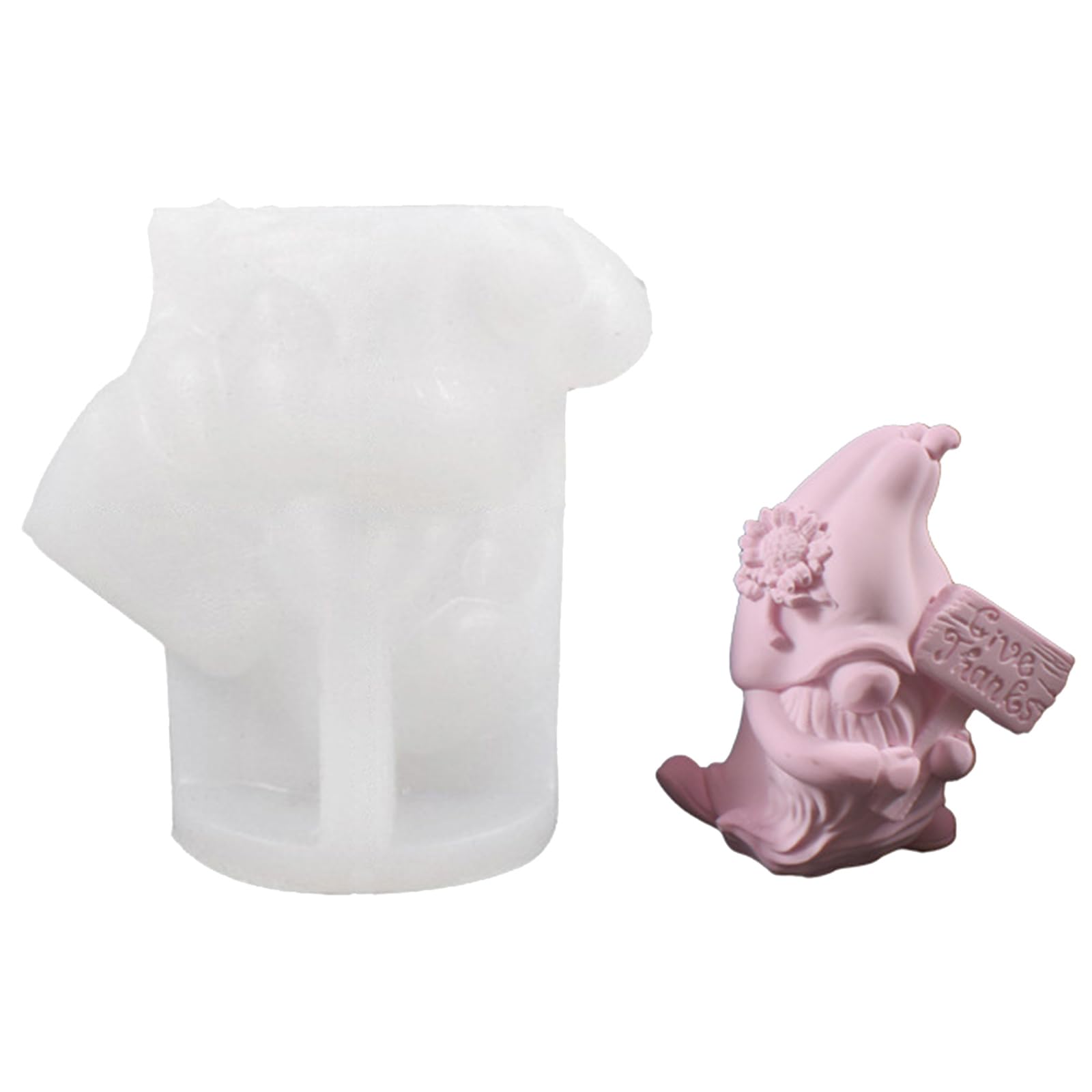 NEWFT Silicone Dwarf Making Candle Silicone Soap Creative Decorative Present for Craft Enthusiasts