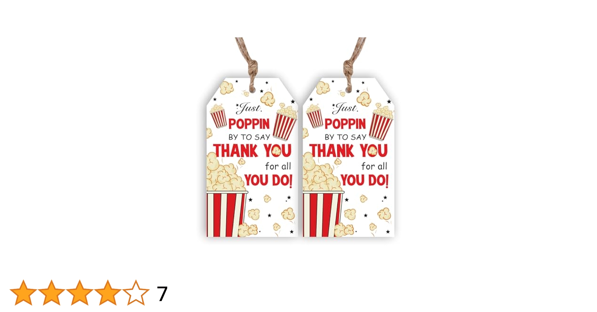 amazon-com-serencatcher-popcorn-thank-you-gift-tags-with-string-50pcs-just-poppin-by-to-say-thanks-for-all-you-do-teacher-employee-appreciation-thanksgiving-day-favors-health-household for Just Poppin By To Say Thank You Free Printable Amazon.com : Serencatcher Popcorn Thank You Gift Tags With String, 50pcs Just Poppin by to Say Thanks for All You Do - Teacher Employee Appreciation Thanksgiving Day Favors : Health & Household for Just Poppin By To Say Thank You Free Printable