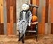 GALLERIE II Aruna Moon in Suit & Top Hat Joe Spencer Gathered Traditions Soft Art Doll Fall Autumn Harvest Halloween Spooky Scary Figure Figurine Home Living Room End Table Indoor Decor Decoration