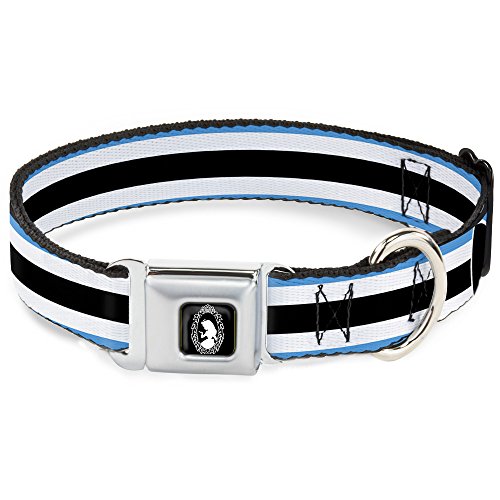 Hebilla de seguridad Buckle-Down para collar de perro resistente Alicia azul 2