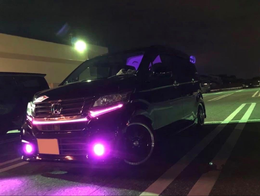 30000lm!! H8⁄H11⁄H16ピンクパープルフォグランプ!当店限定色！ 新登場