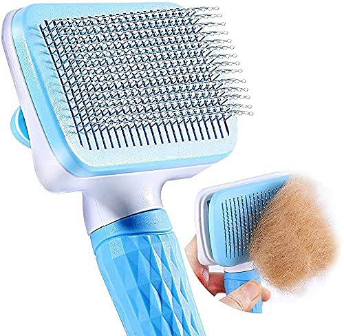 Dog Trust Steel Needles Pet Comb, Long and Short Teeth Comb for Dogs & Cats, Pet Hair Comb for Home Grooming Kit (B09GM5L5BG) Amazon Price History, Amazon Price Tracker