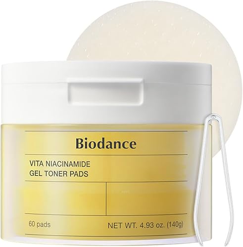 Miniatura 10 de Biodance Almohadillas de tóner de gel de colágeno, minimizador de poros para la cara, mejora la elasticidad, almohadillas de tóner para pieles