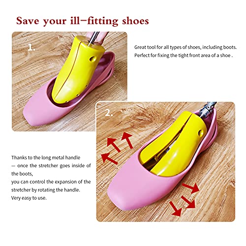 Tyopmu Shoe Boot Stretcher For Wide Feet,Stretching Work Boots Width,Adjustable Pro Shoes Trees Expander,For Women/Men Sneakers Flat Leather Shoes Hiking Boots #TOP6