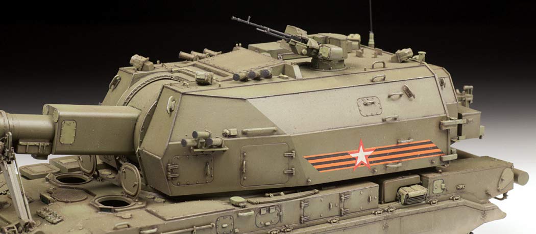 Zvezda ZS3677 Modellino Veicolo da Guerra In Plastica da Montare, Koalitsiya-Sv Russian S.P.G., Scala 1:35