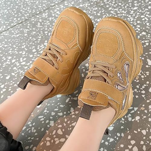 Fashion All Seasons Children Sports Shoes Girls Boys Flat Sole Thick Sole Non Slip Comfortable Casual Kids Shoes 24