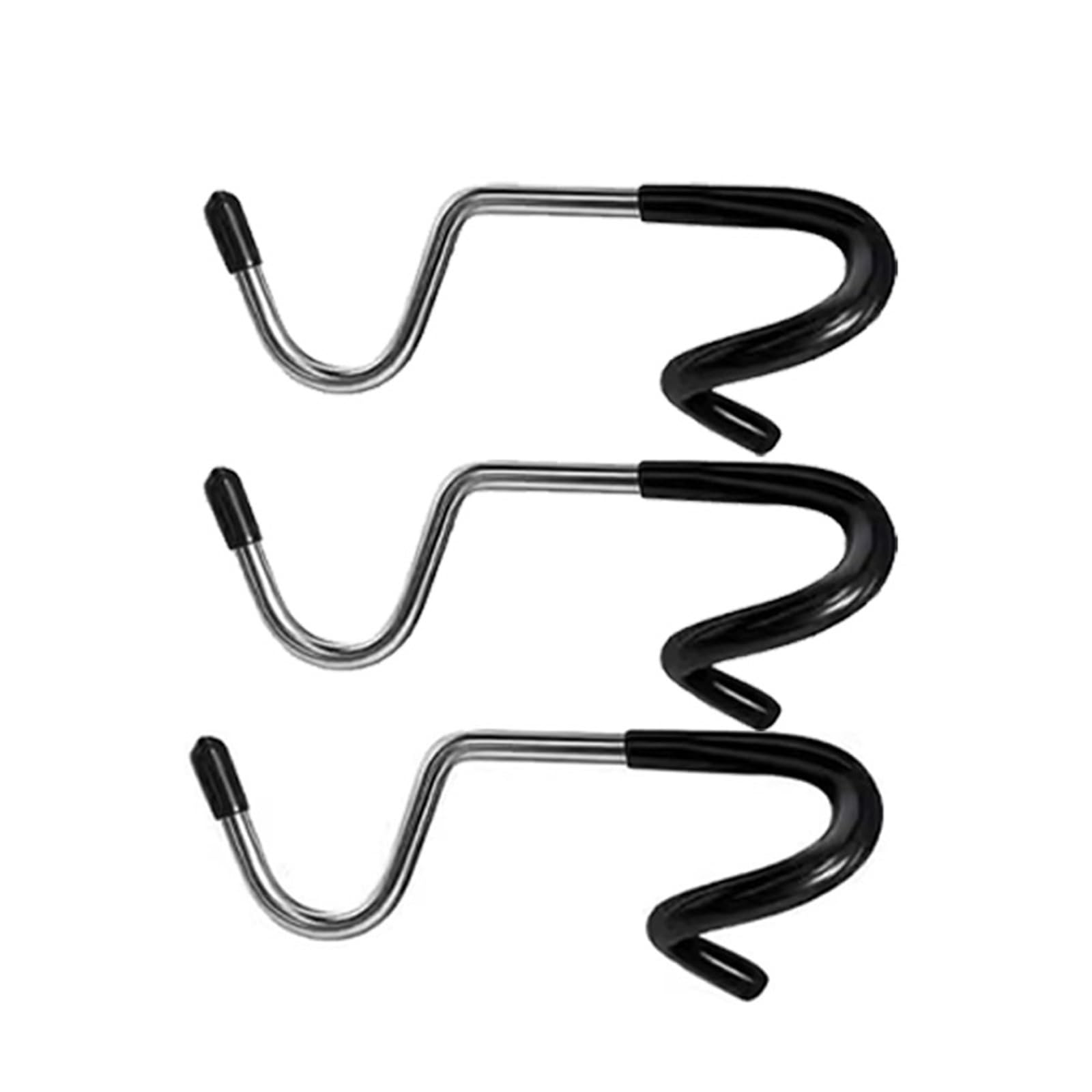 BAYNOPURIN Outdoor Light Hook Outdoor Camping Light Hook Stainless Steel Hanging Lamp Hanger Non-Slip Tent Garden Lantern Hooks(3Pcs)