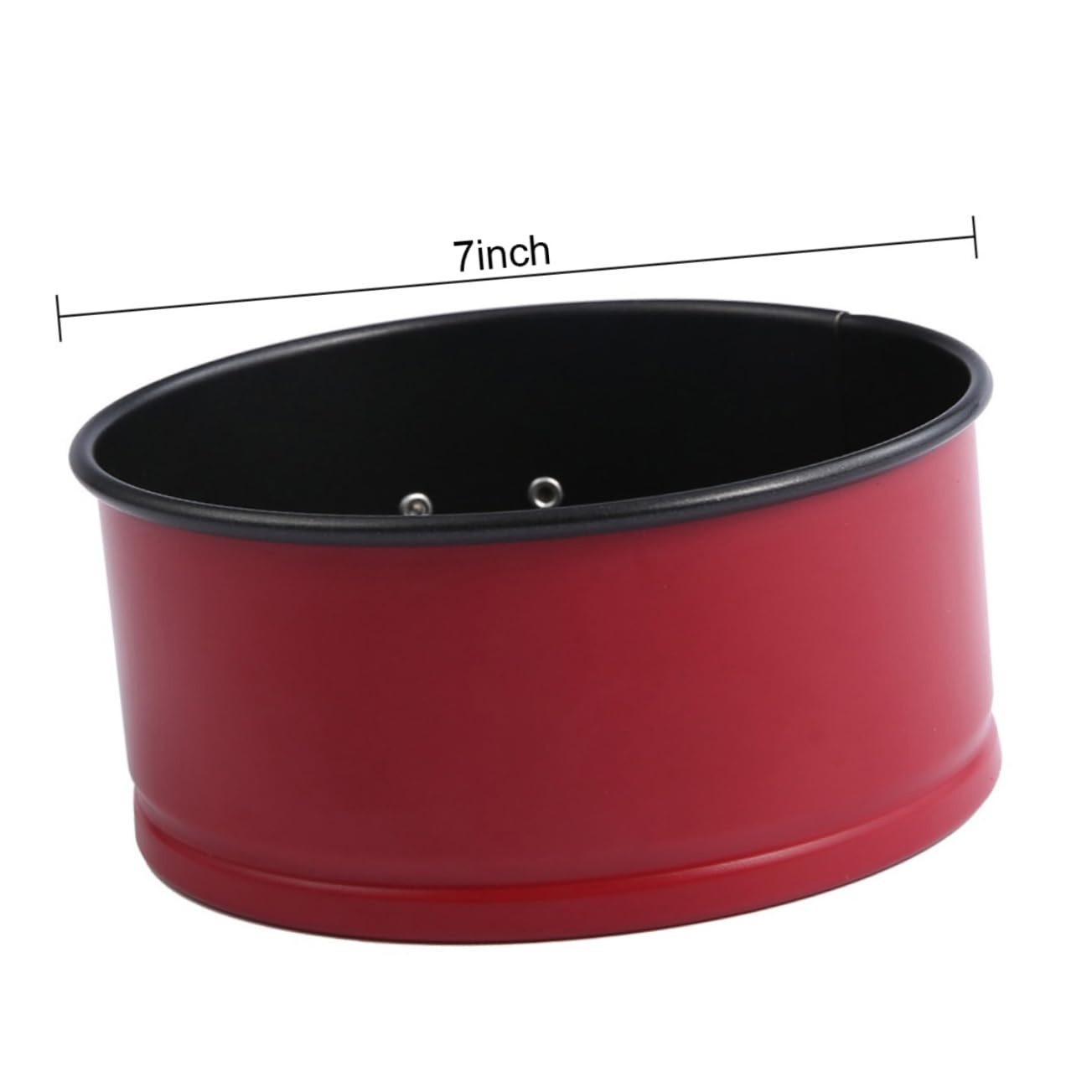 OKUMEYR 7-inch Non-stick Cake Pan Leakproof Adjustable Steel Stainless Steel Cake Tin Set Random Color