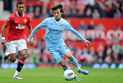 David Silva (36x24 inch, 89x60 cm) Silk Poster