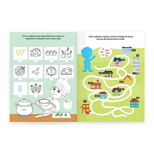 Profissões - Livro de adesivos