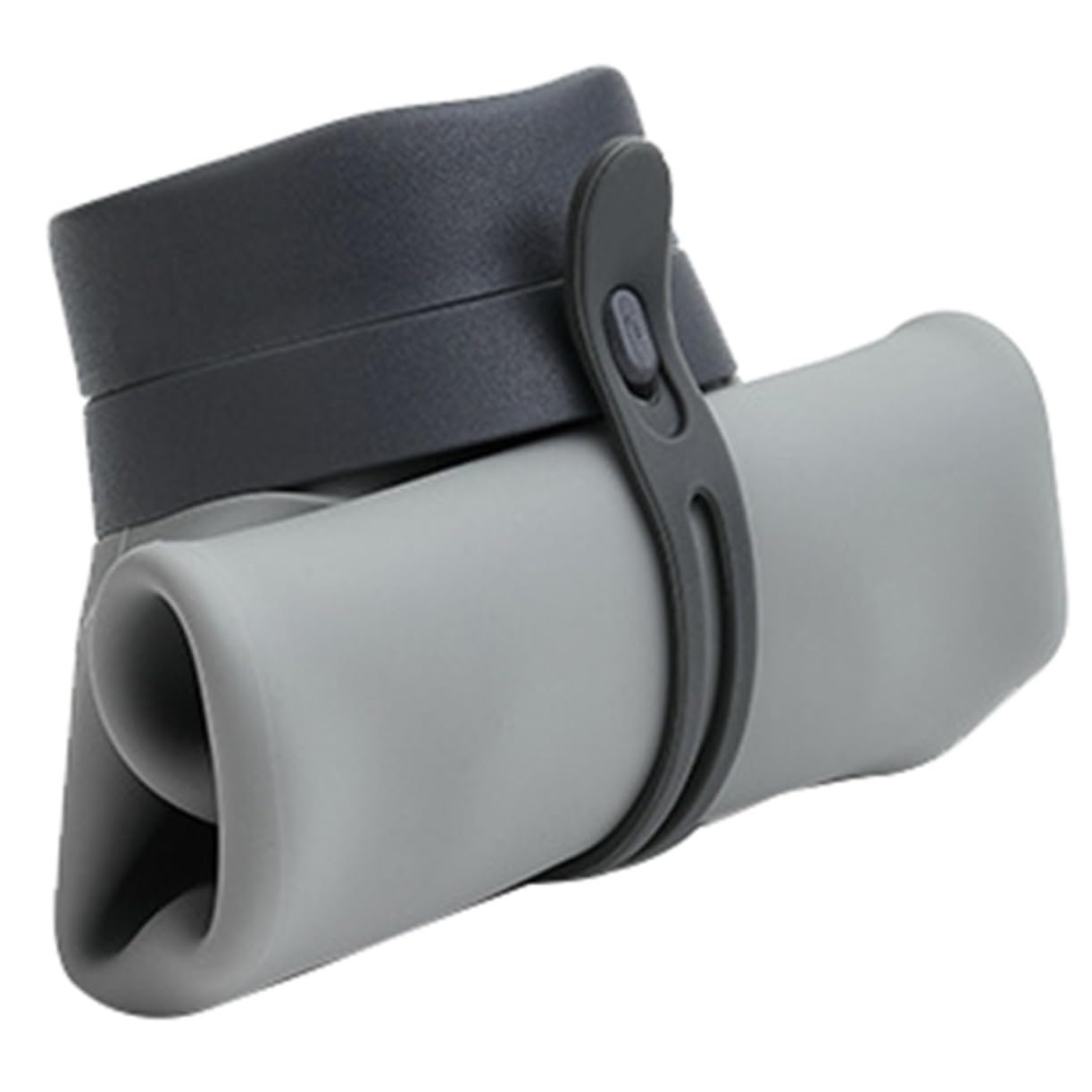 Toddmomy Faltbecher Wasserflaschen Wandern Krüge Faltbare Wasserflasche für unterwegs Faltbare Reiseflaschen Faltbare Flaschen Kieselgel Grey Wiederverwendbar
