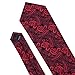 Barry.Wang Designer - Juego de corbata, pañuelo cuadrado para bolsillo y gemelos,...
