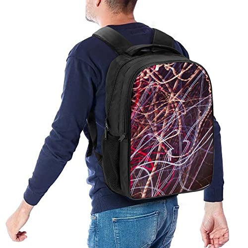Sac à dos d'école imprimé 3D cool avec grand volume 40cm - 5