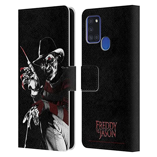Protection cuir Freddy VS. Jason Samsung Galaxy A21s 2020 antichoc