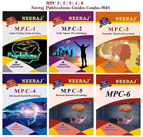 Buy IGNOU MPC FIRST YEAR HELP BOOKS COMBO (MPC1,MPC2,MPC3,MPC4,MPC5 ...