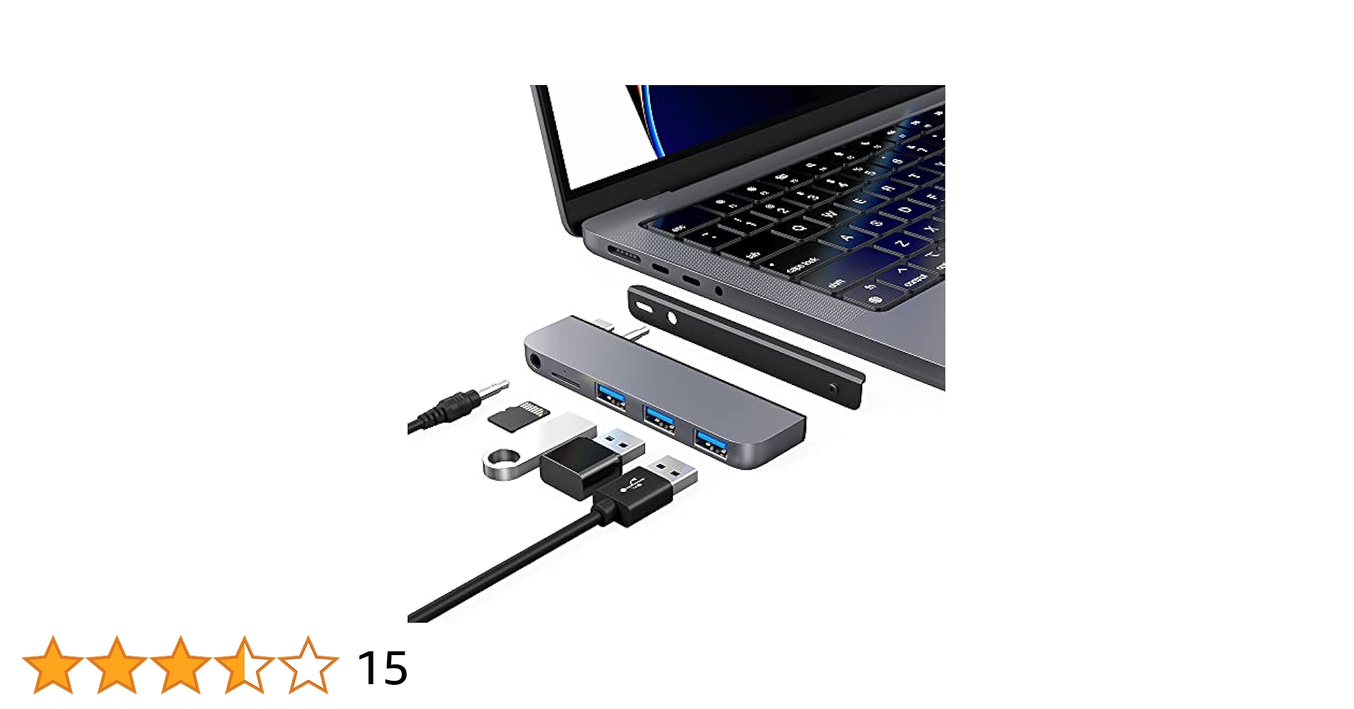 MacBook Air M1 16GB 256GB typeCハブ付き Amazon | RayCue Macbook ハブ M1 M2 Macbook Air ハブ Macbook