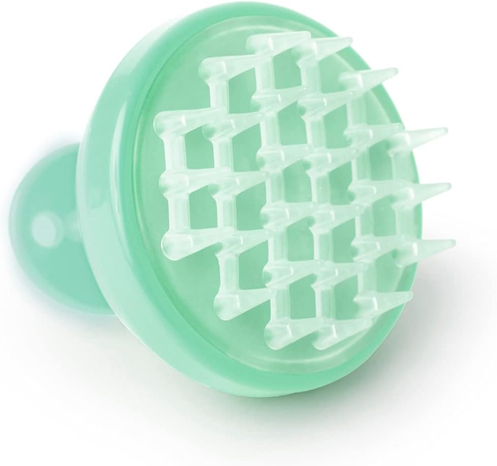 Vitagoods Scalp Massaging Shampoo Brush, Lucite Green