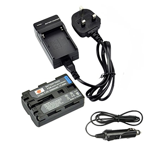 Batería NP-FM500H con cargador para Sony Alpha que soluciona la falta de energía en exteriores