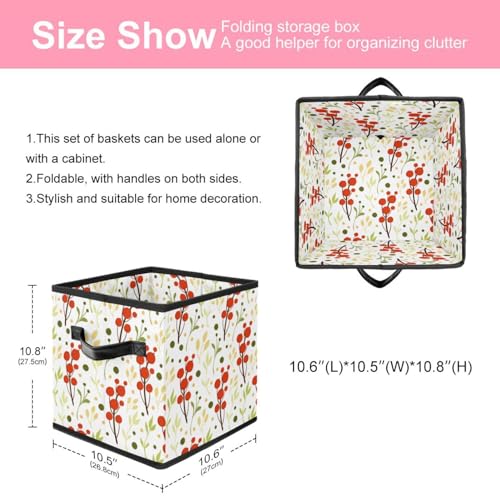 Boîte de rangement pliable avec poignées pour placards et vêtements - 3