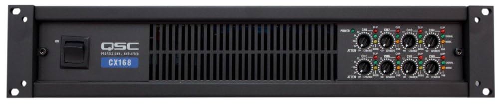 QSC CX168 パワーアンプ 130ワット 8チャンネル 4オーム 3ピン s-l1200.jpg
