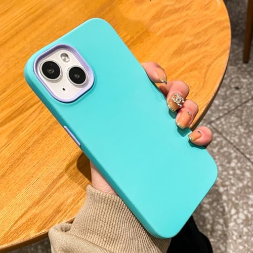 Coque iPhone 11 Pro cyan détachable en silicone souple de protection
