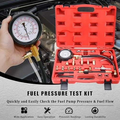 Detector de compresión de 0 a 10 bar para solucionar fallos de arranque en coches 4