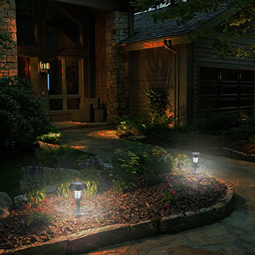 Festnight 2 Modos de Energia Solar Bug Light Sensor Elétrica Mosquito praga traça repelente assassin